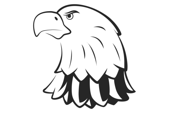 Download Eagle Head Logo. Strong Animal Black Ico - Strong animal Collection