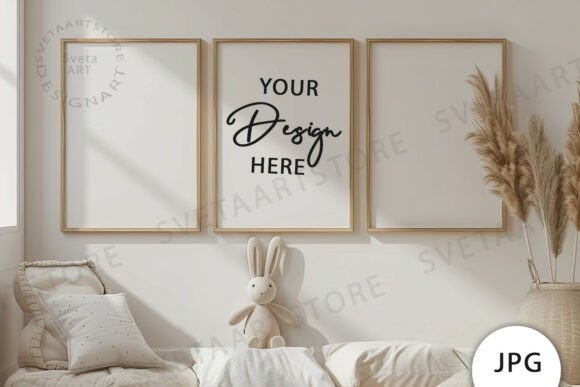 Download Frames Mockup, Baby Room Mockup JPG - Frame Collection