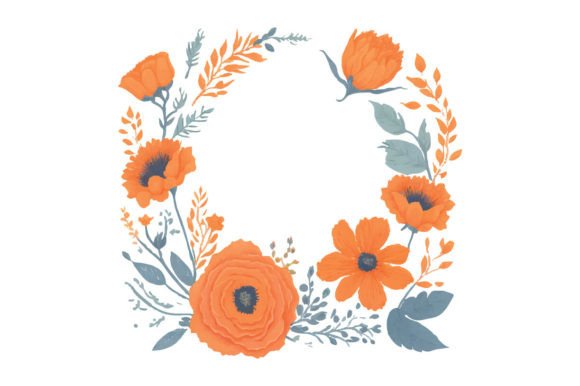 Download Watercolor Flower Frame - Frame Collection