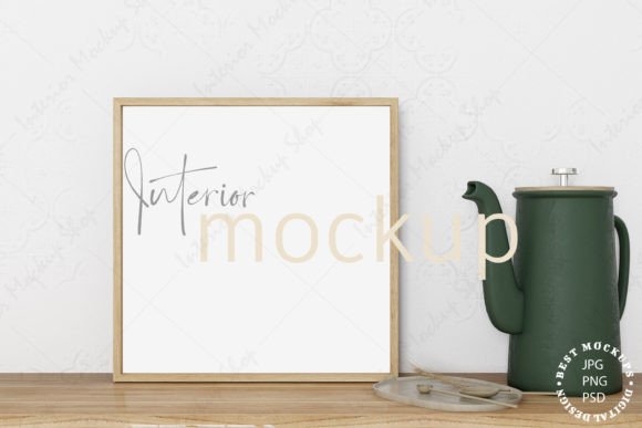 Download Mock Up Frame in Kitchen Room - Frame Collection
