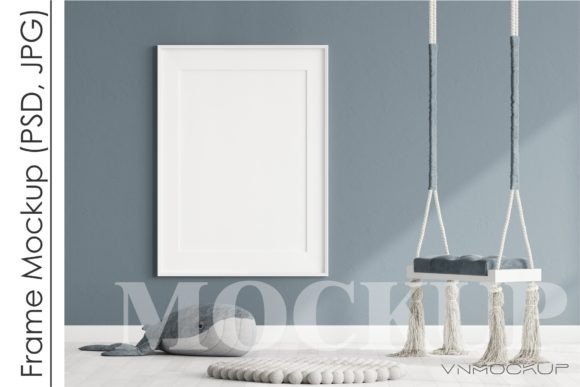 Download Modern Kid's Room Frame Mockup - Frame mockup Collection