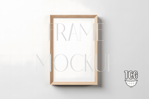 Download Wooden Frame Mockup - Vertical Frame - Frame mockup Collection