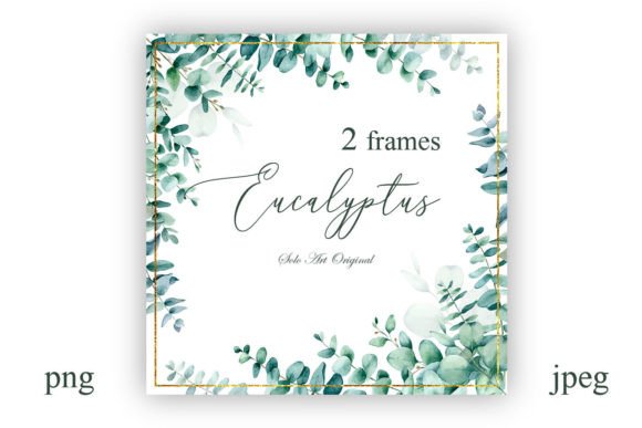 Download Greenery Eucalyptus Square Frame/border - Frame Collection