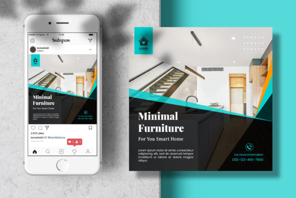 Download Home Furniture Instagram Post Banner - Home furniture Collection