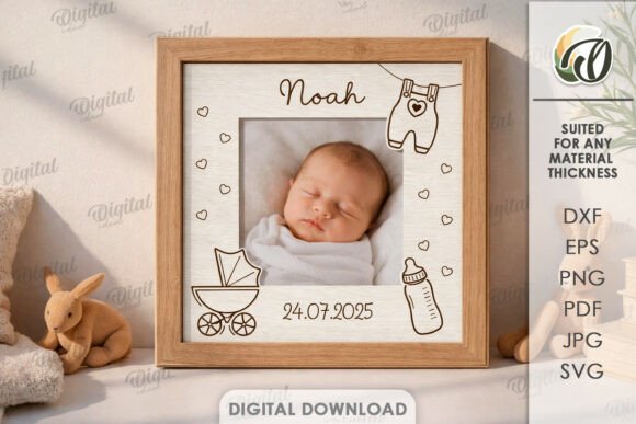 Download Kids Photo Frame Laser Cut - Frame Collection
