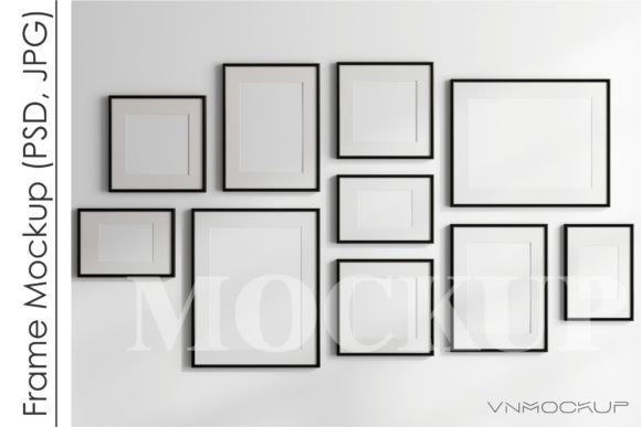 Download Gallery Wall Mockup, Frame Mockup - Frame mockup Collection