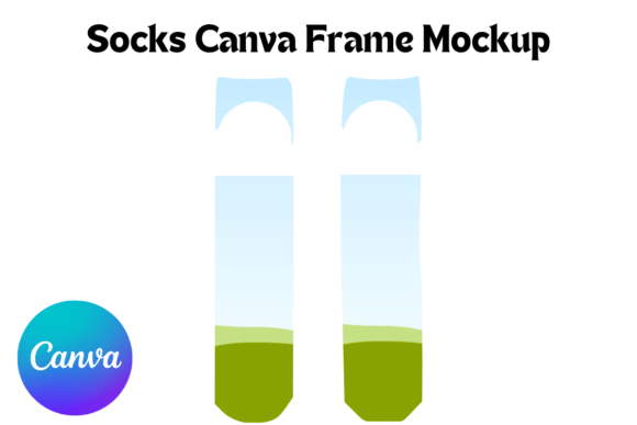 Download Socks Canva Frame Mockup - Frame mockup Collection
