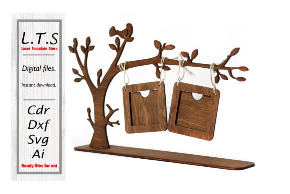 Download Photo Frame Tree. Laser Cut File - Frame Collection