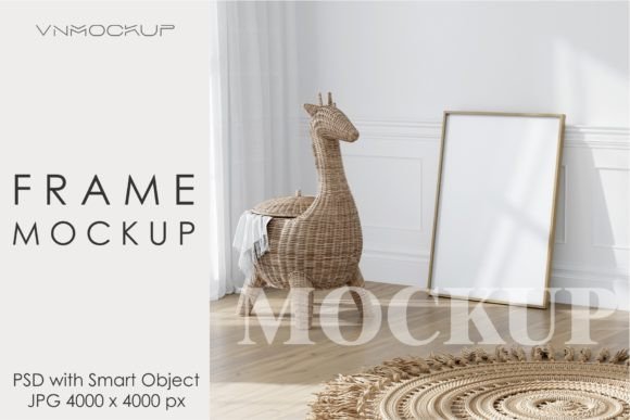 Download Mockup Frame in Kids Room Interior - Frame Collection
