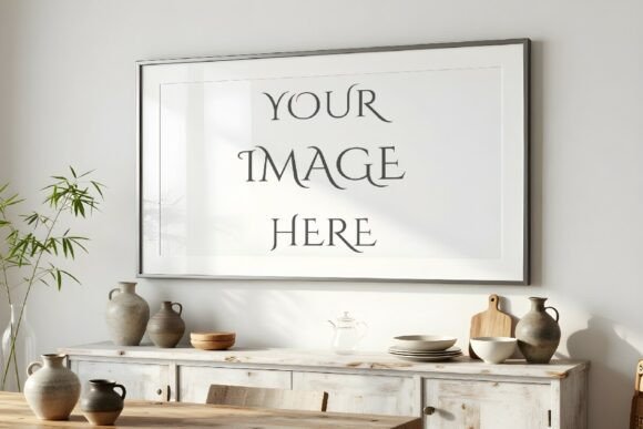 Download Horizontal Rustic Wood Frame Mockup - Frame mockup Collection