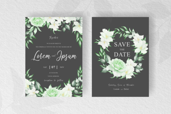 Download Elegant Floral Frame Wedding Invitation - Frame Collection