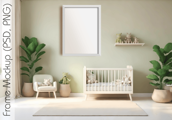 Download Nursery Frame Mockup - Frame mockup Collection