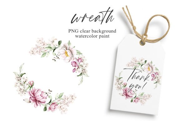 Download Watercolor Flower Frame Border, Peonies. - Frame Collection