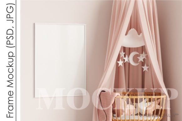 Download Modern Kid's Room Frame Mockup - Frame mockup Collection