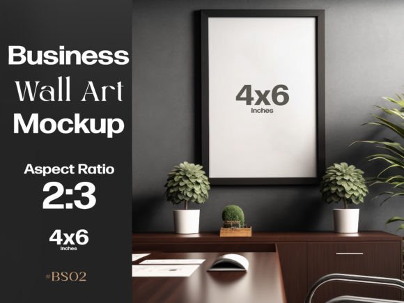 Download Business Frame Mockup 4x6 - Frame mockup Collection