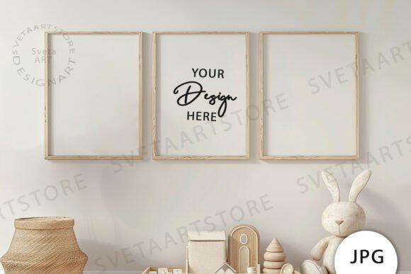 Download Frames Mockup, Baby Room Mockup JPG - Frame Collection