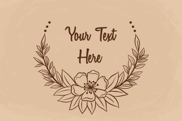Download Hand Drawing Vintage Floral Frame - Frame Collection