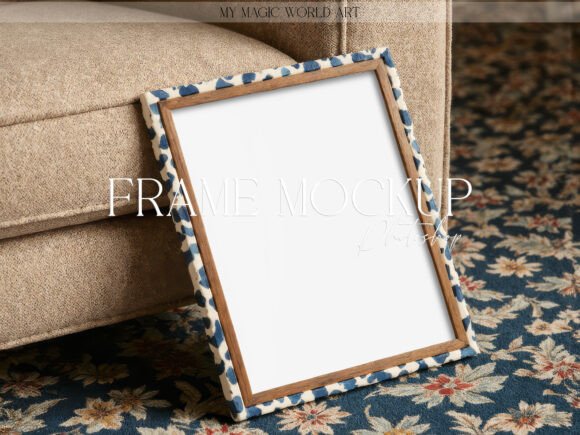 Download Boho Frame Mockup PSD with Smart Object - Frame mockup Collection