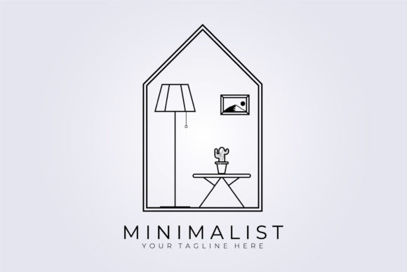 Download Minimalist Home Furniture Logo Line Art - Home furniture Collection