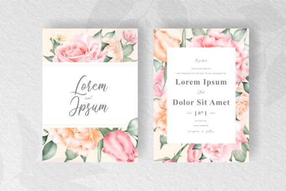 Download Elegant Floral Frame Wedding Invitation - Frame Collection