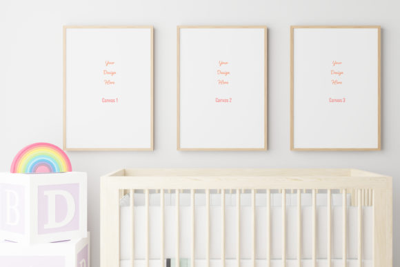 Download Nursery Digital Mockup,Frame Mockup - Frame mockup Collection