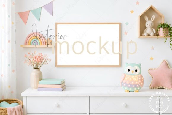 Download Frame Mockup Kids - 595 - Frame mockup Collection