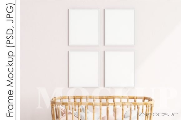 Download Modern Kid's Room Frame Mockup - Frame mockup Collection