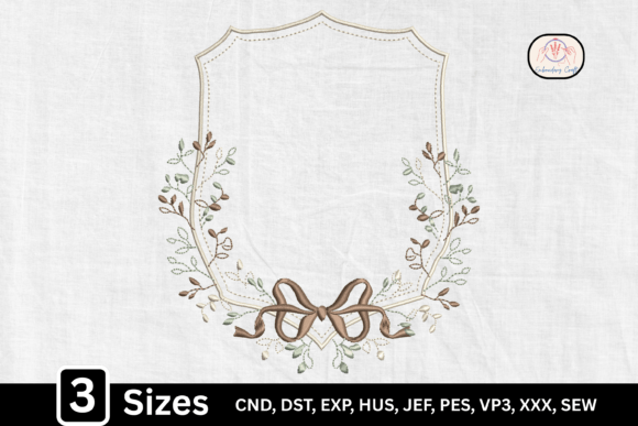 Download Leaf Monogram Elegant Floral Frame - Frame Collection