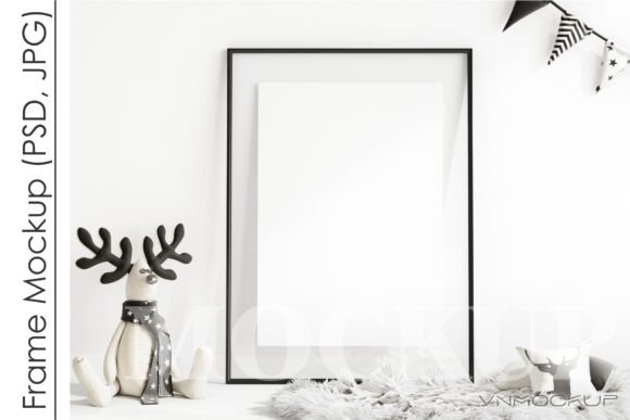 Download Scandinavian Kid's Room Frame Mockup - Frame mockup Collection