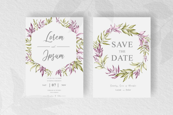Download Elegant Floral Frame Wedding Invitation - Frame Collection