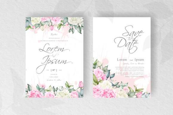 Download Elegant Floral Frame Wedding Invitation - Frame Collection