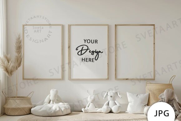 Download Frames Mockup, Baby Room Mockup JPG - Frame Collection