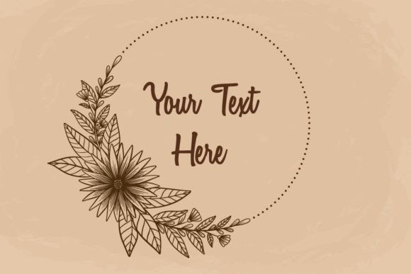 Download Hand Drawing Vintage Floral Frame - Frame Collection