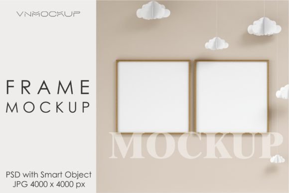 Download Mockup Frame in Kids Room Interior - Frame Collection